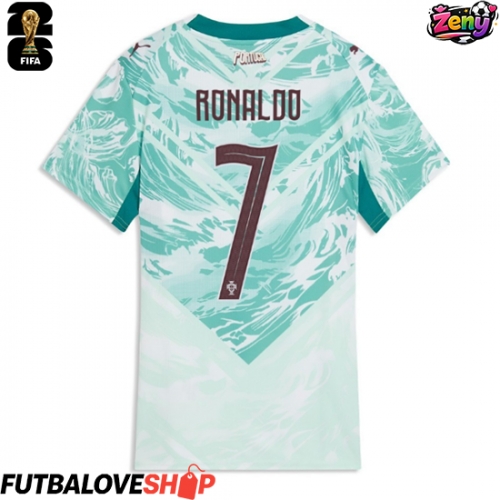 Dres Portugalsko Cristiano Ronaldo #7 Preč pre Ženy MS 2026 Krátky Rukáv